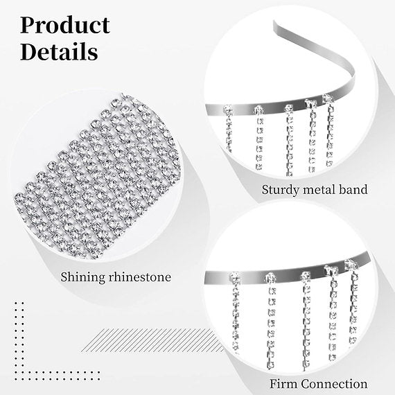 Rhinestone Tasseled Hairwear Band