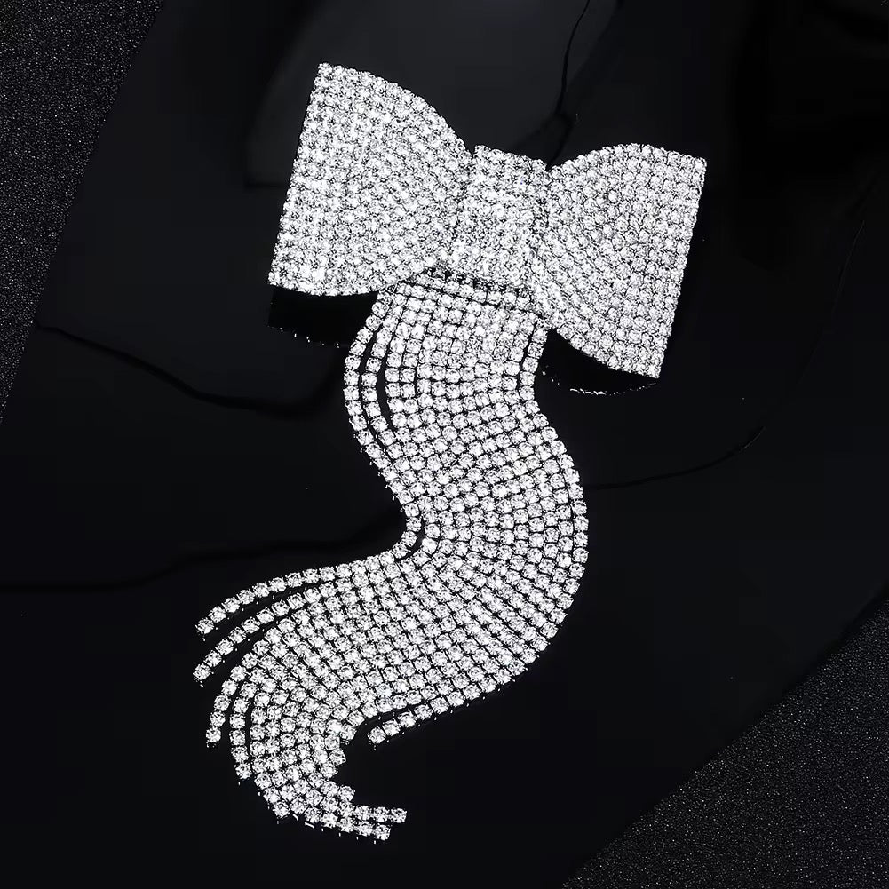 Crystal Coquette (Bow Clip)