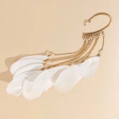 Feathered Dream (Single Ear Cuff)