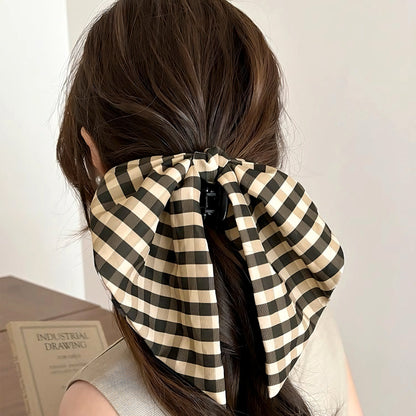 Checkered Bow Claw (Set of 2)