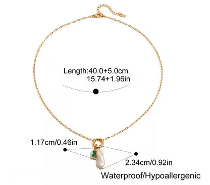 Pearl Pop Charms Necklace