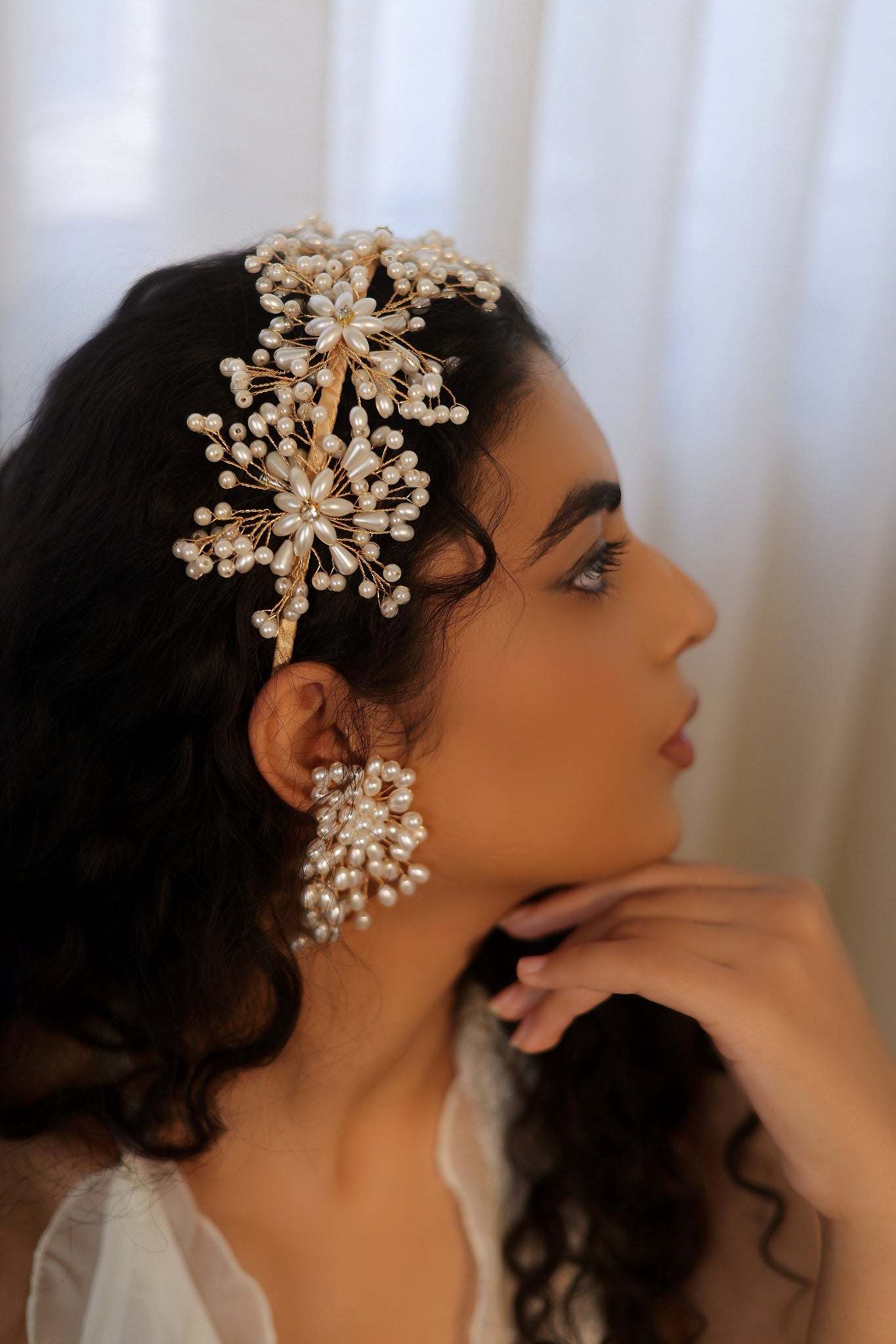 Pearl Dewed Headband