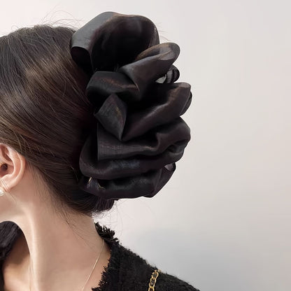 Luxe Ruffle Hair Claw