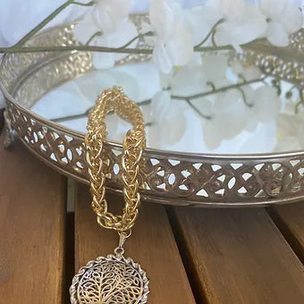 Chunky Silver in Chunky Gold