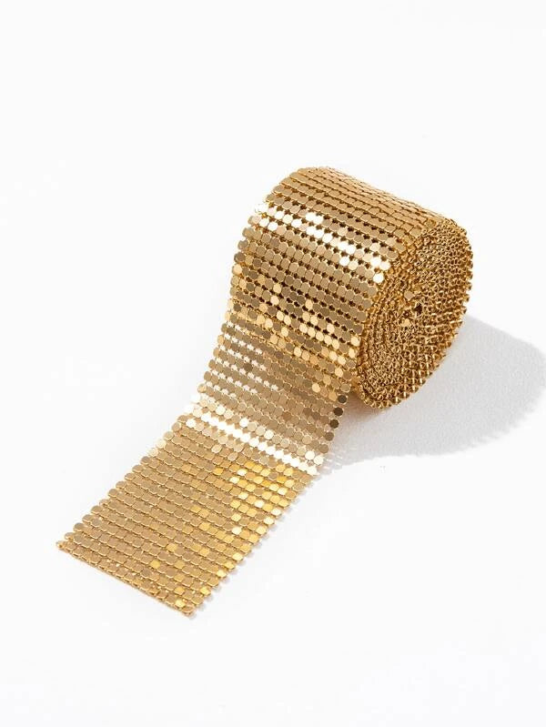 Metal Mesh Belt/Scarf (Gold/silver)
