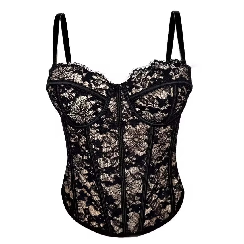 Luxe Lace Silhouette Corset