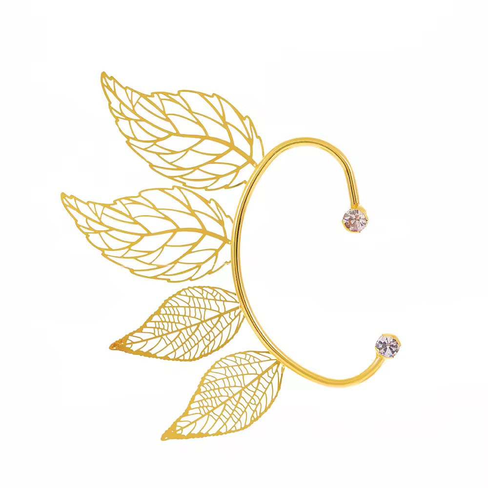 Leafy Lace Ear Cuff