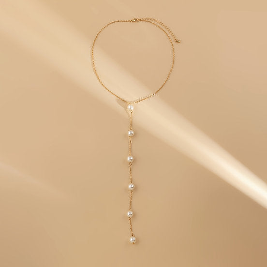 My Pearled Necklaced Body Chain (Gold & Silver)
