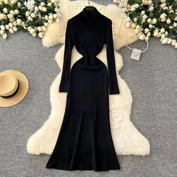 The Winter Dress (Woolen Stretchable Dress)