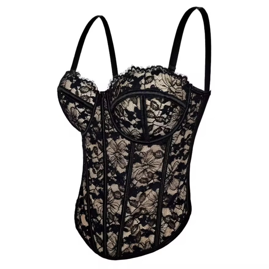 Luxe Lace Silhouette Corset
