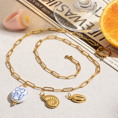 Charms Link Necklace