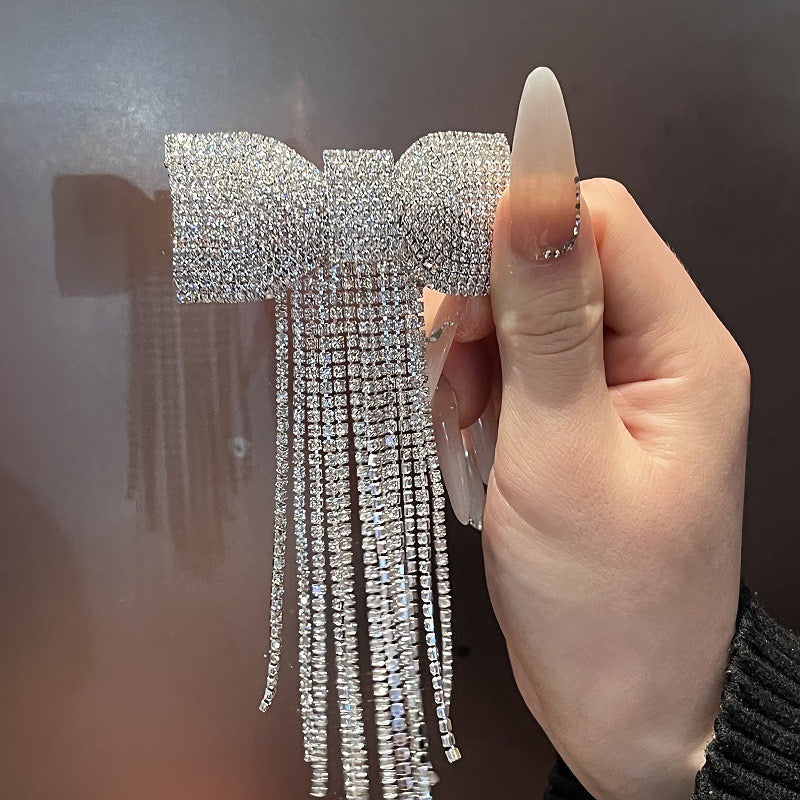 Crystal Coquette (Bow Clip)