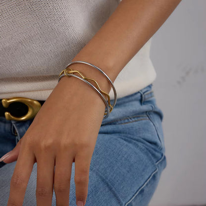 Trio Wave Bracelet