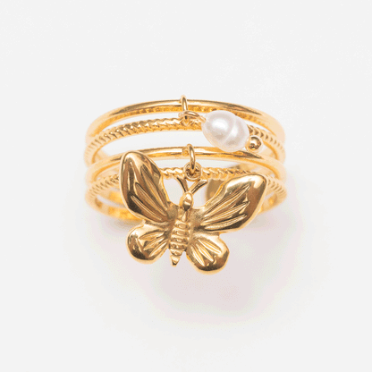 My Butterfly Charm Ring