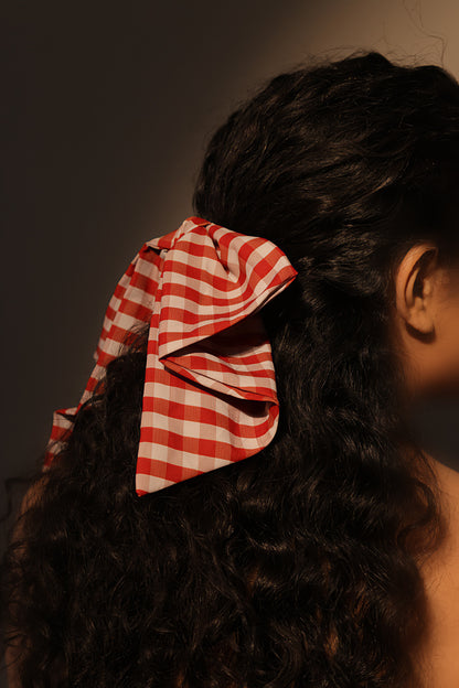 Checkered Bow Claw (Set of 2)