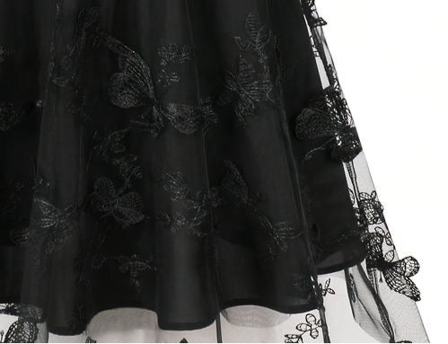 Midnight Flutter Skirt