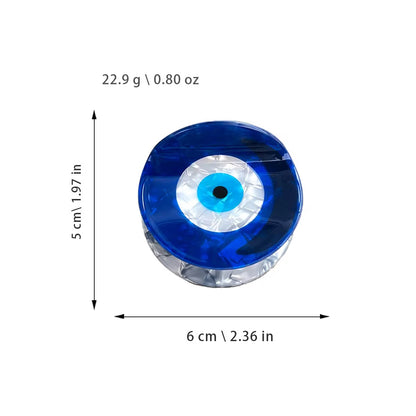 Evil Eye Hair Clutch (Set of 3)