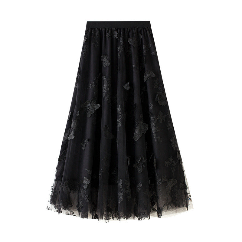 Midnight Flutter Skirt