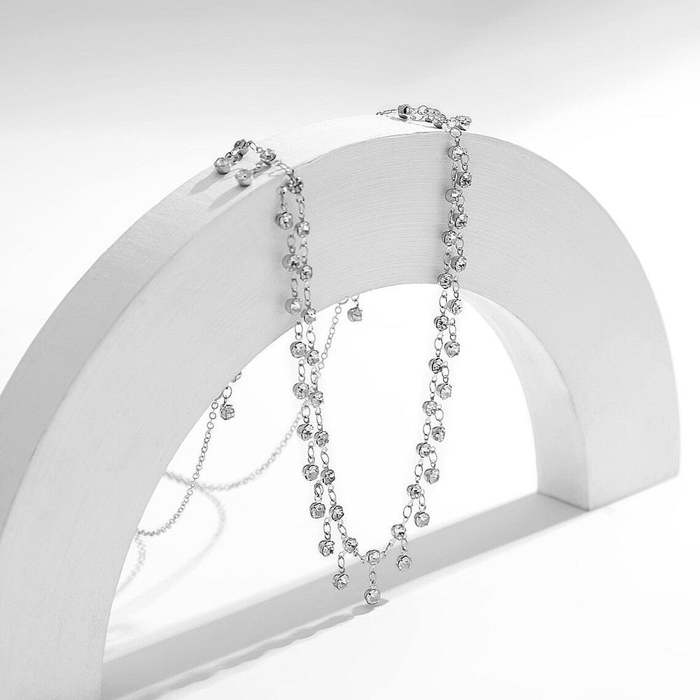 Bling Waist Chain (Silver)