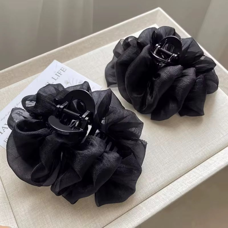 Luxe Ruffle Hair Claw