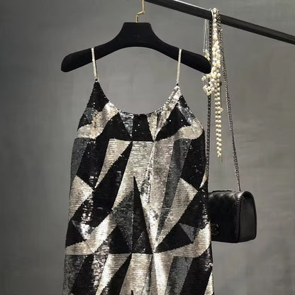 My Bling Monochrome Dress