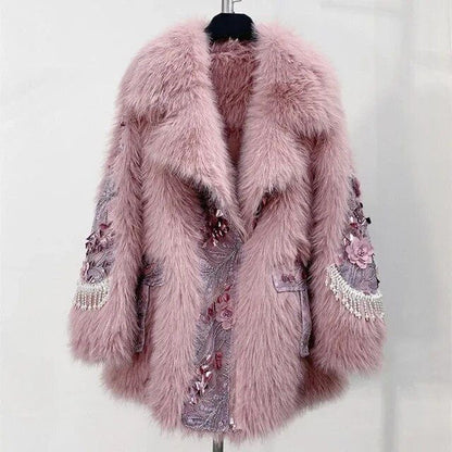 Fur Bling Luxe Coat