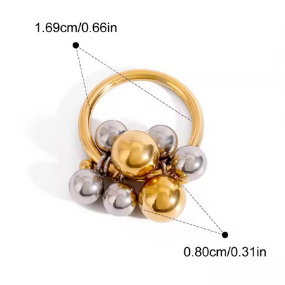 Bell Charms Band (Dual Tone)