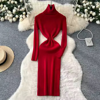 The Winter Dress (Woolen Stretchable Dress)