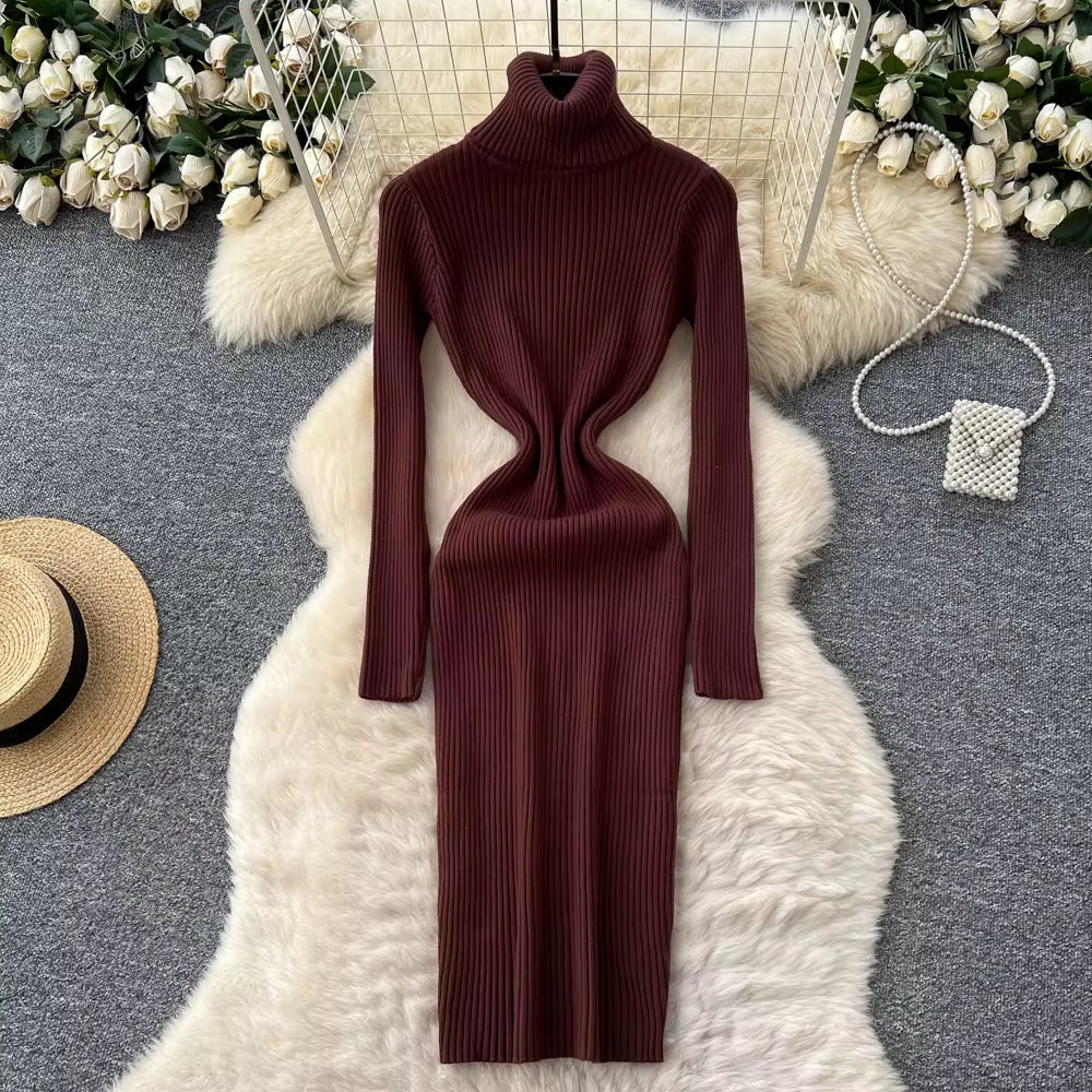 The Winter Dress (Woolen Stretchable Dress)