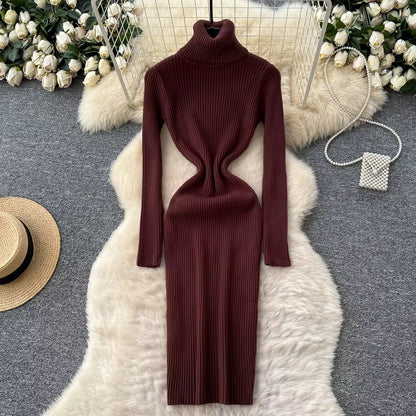 The Winter Dress (Woolen Stretchable Dress)