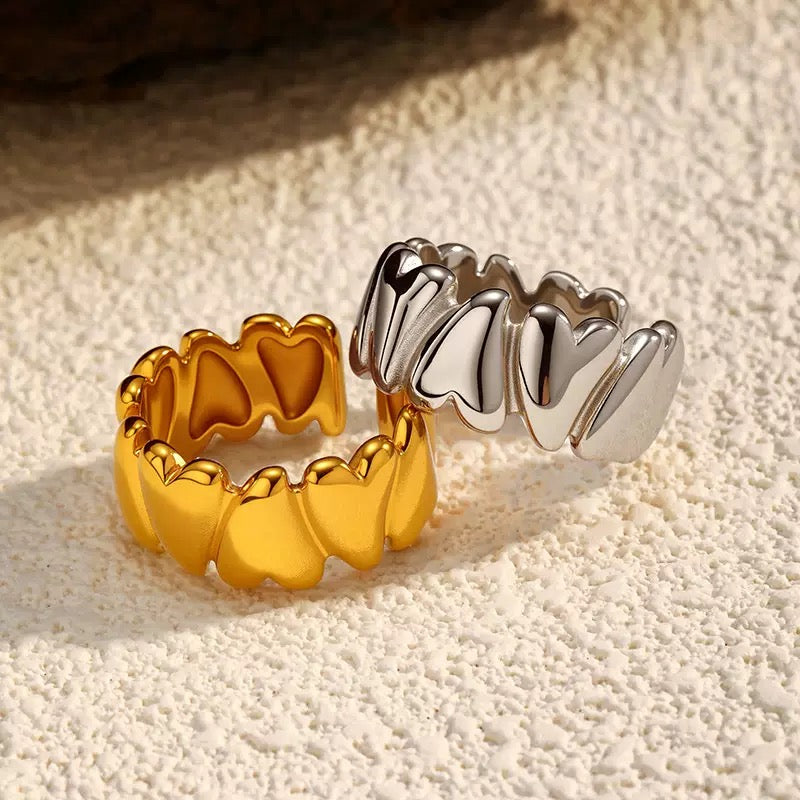 Heartbreaker Stack Ring