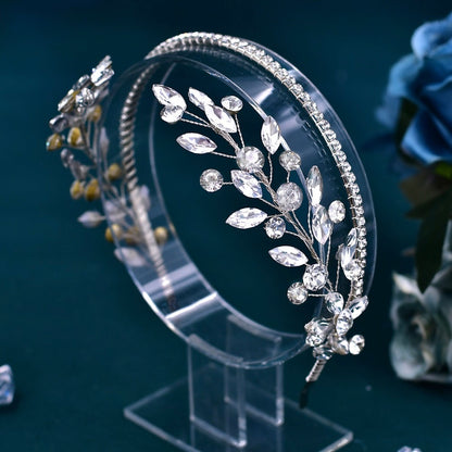 Bling Leaf Headband