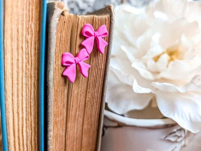 Barbie Bow Studs