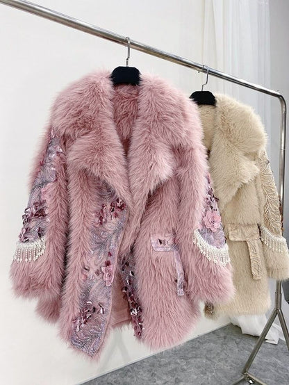Fur Bling Luxe Coat