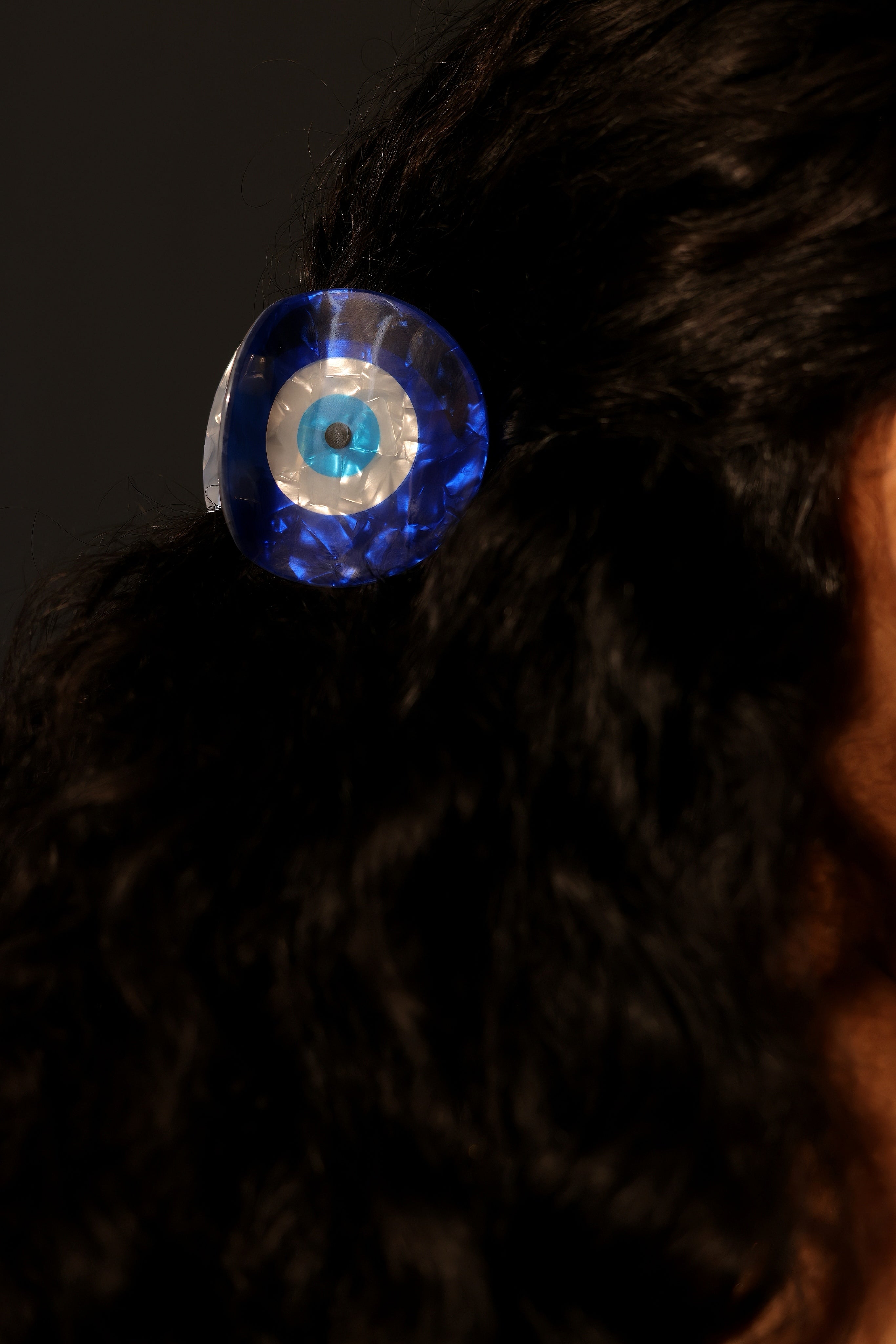 Evil Eye Hair Clutch (Set of 3)