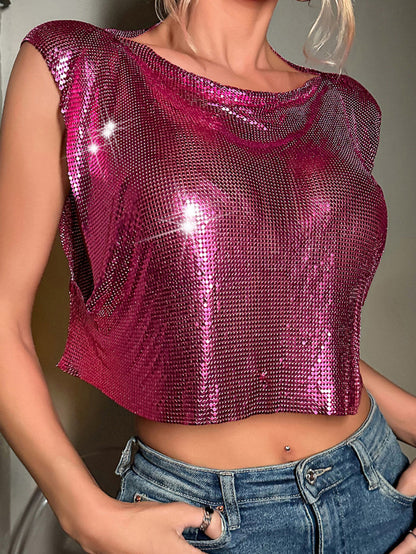 Metal Tank Top (Body Jewelry Top)