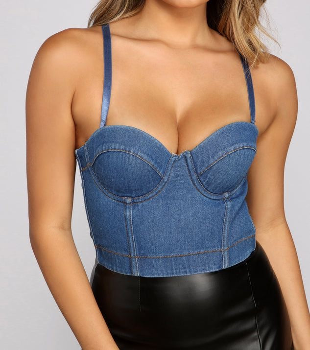 Denim Muse Corset