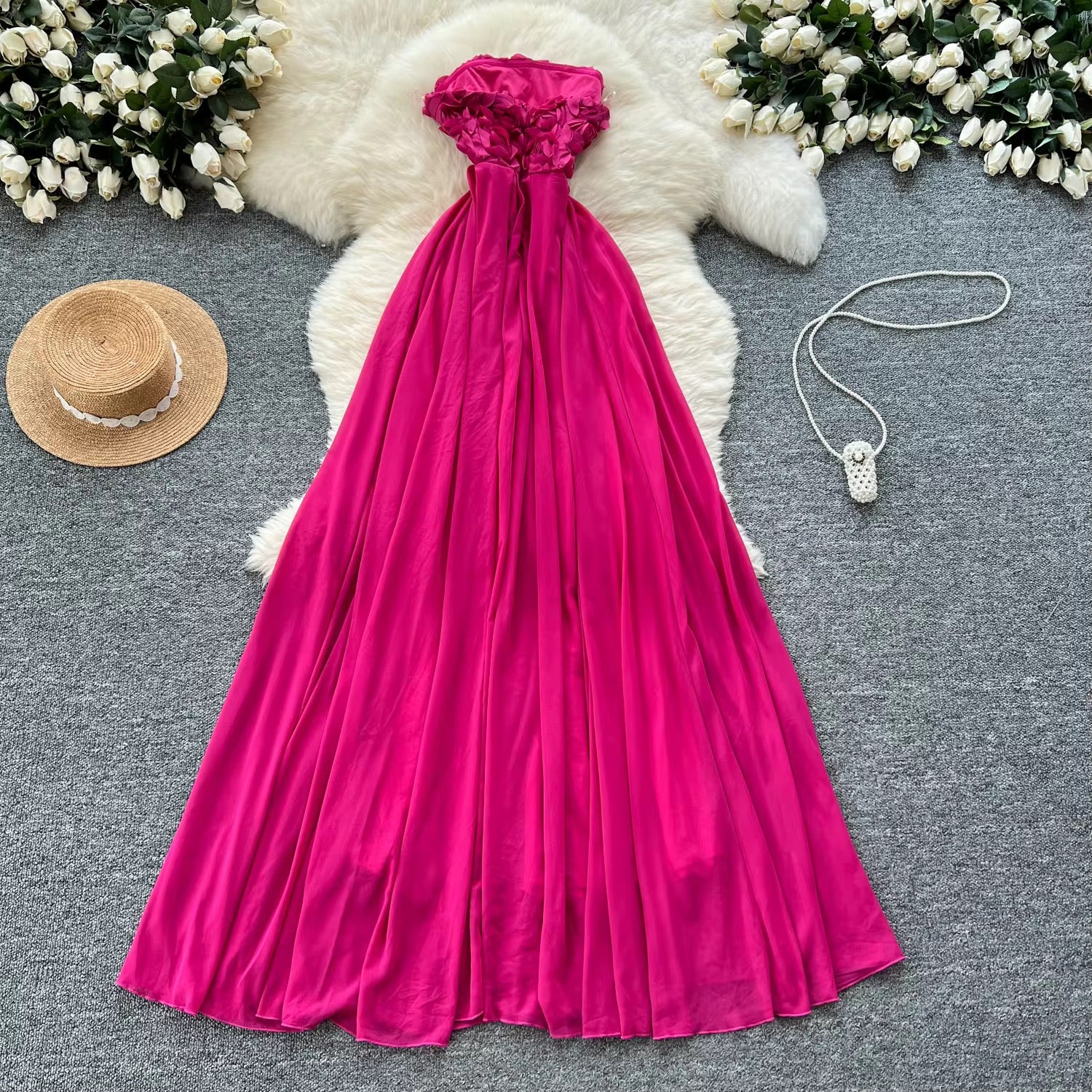 Roman Rose Gown