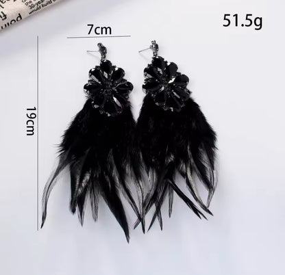 My Black Swan Earrings