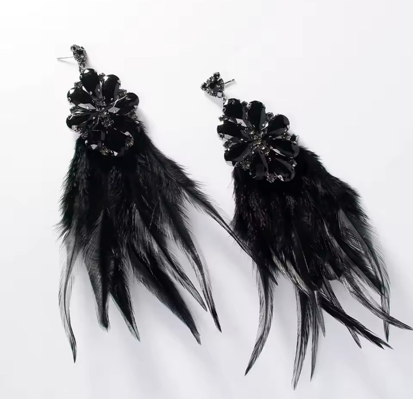 My Black Swan Earrings