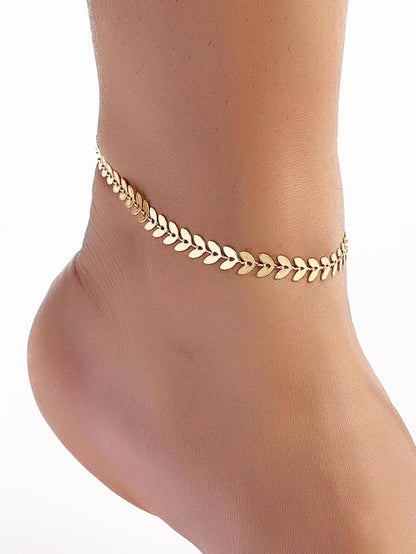 My Leafy Anklet