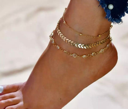 My Leafy Anklet