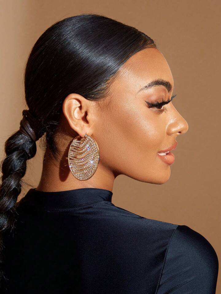 The Diamante Hoops